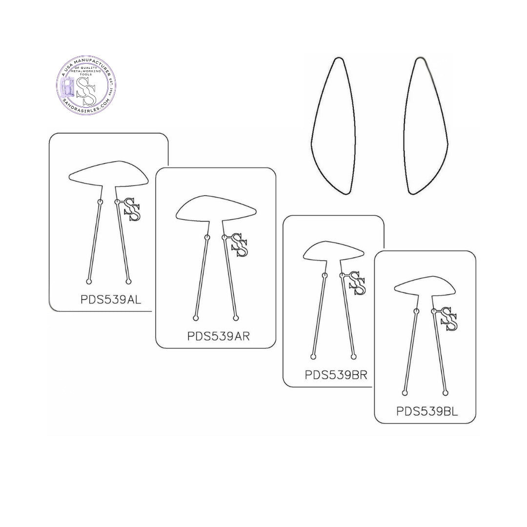 PANCAKE DIE PDS539 SHAPE 39 LEFT OR RIGHT